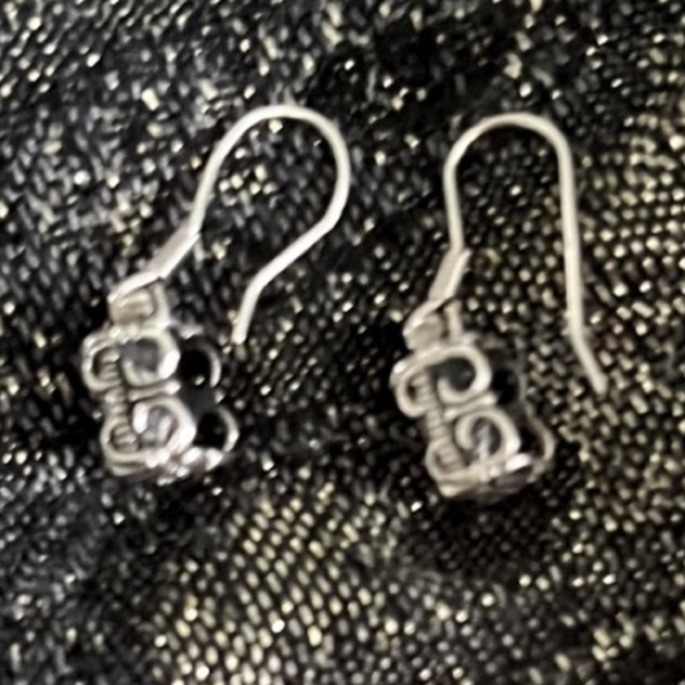 Silpada .925 Rare Vintage Sterling Silver “Uptown” earrings - Picture 10 of 10